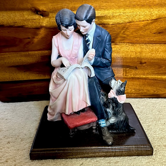 Limited edition “A Couple’s Commitment” in Rockwell’s Classics Collection - Picture 1 of 14